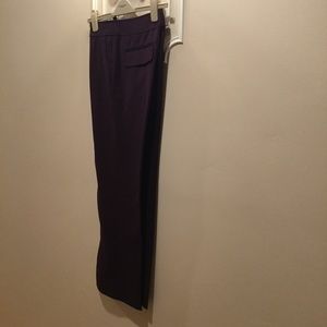 Burberry relaxed trousers in eggplant color